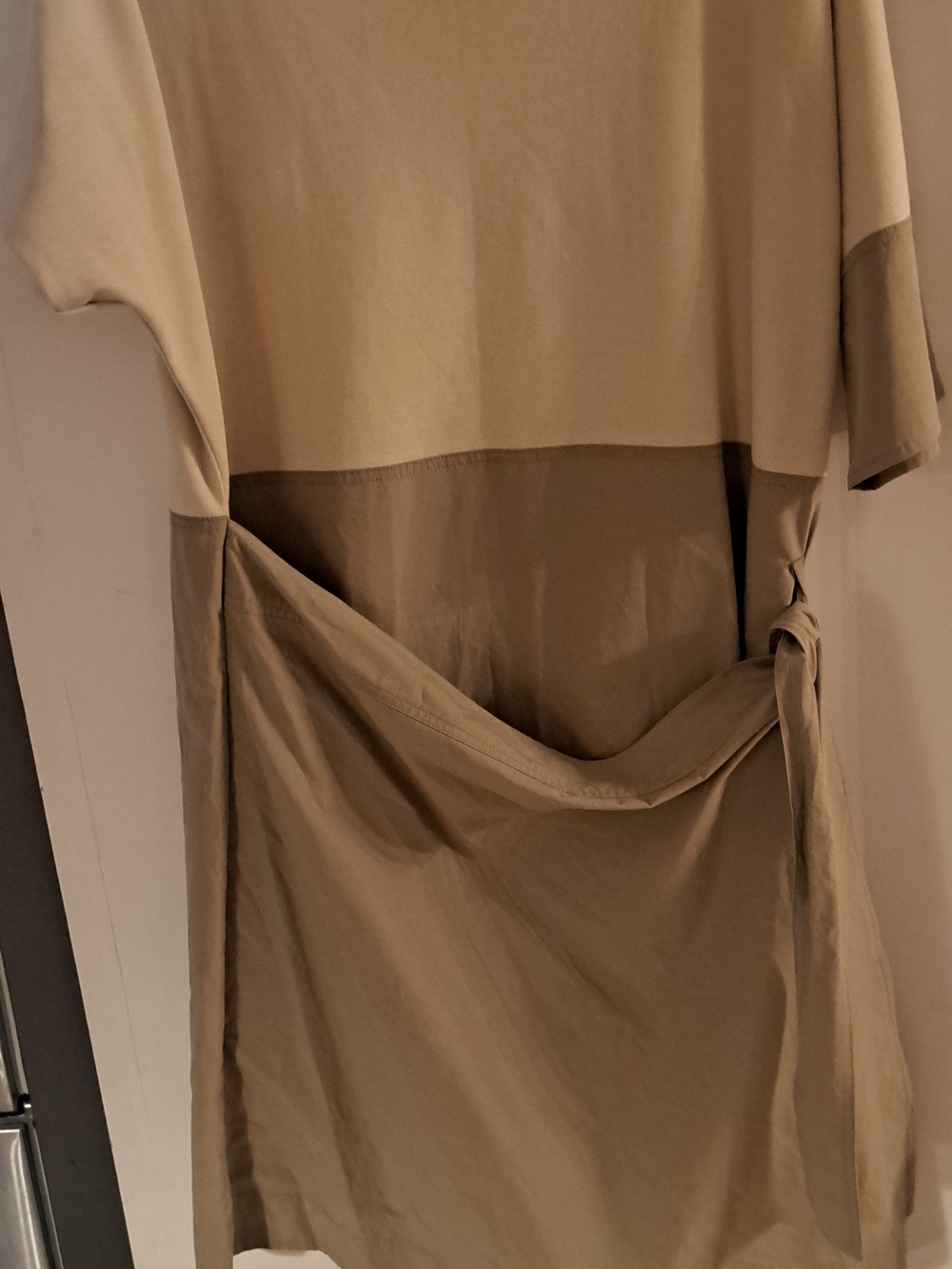 COS Two-Tone Beige Dress